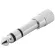 Kirlin, a small jack head, is a large stereo 3.5mm Female Stereo Mini Plug to 1/4 "Male Stereo Phone Jack Adapter.