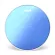 Evans ™ B14HB, Slaw Slam Drum Leather 14 "Clear Slave, 2 -story oil, 7+7 mm thick, blue coated UV ** Made in USA **