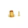 GotoH® SG381 Stardard AB20-L3R3-GG Golden Guitar Biker Golden Bill Golden Curved Head cover Alumium Gold Tuning Machine H