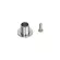Gotoh® SG381 Locking Tuner MG-T 07-L3R3-CK ลูกบิดกีตาร์ ลูกบิดกีตาร์ไฟฟ้า สีเงิน แบบล็อค หัวกลม Zinc Cosmo Black - Lef
