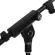 K&M® 27195 Microphone Stand, a microphone stand, 3 -legged base microphone, 90 - 160 cm high