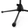 K&M® 27195 Microphone Stand, a microphone stand, 3 -legged base microphone, 90 - 160 cm high