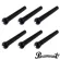 Paramount BP001, 6 guitar pins, Bridge Pin with Dots Acoustic Guitars / Pack of 6