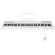 Artesia Performer เปียโนไฟฟ้า เปียโนดิจิตอล 88 คีย์ ต่อคอม/iPad ได้ สีขาว + ฟรีแท่นวางโน้ต & Pedal & อแดปเตอร์ ** ประก
