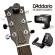 D'Addario® guitar strap machine Hidden on the guitar head There is a built-in metro, PW-CCT-12 NS Micro Headstock Tuner.
