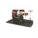 On Stage® DMA6450 พรมกลอง พรมกลองชุดไฟฟ้า วัสดุ PVC กันลื่น ขนาด 1.8 x 1.2 ม  Drum Carpet / Drum Mat  + แถมฟรีซองตาข่า