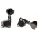 GotoH® SG381 Stardard 07-L3R3-in, guitar knob, airy, black guitar, Square head cover, Zinc Cosmo Black-Tuning Mach