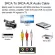 AV RCA 3, red, white, yellow, video cables, and males. The two sides are available in length 1.5 and 3 meters.