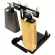 Stable PD-2 Cowbell & Wood Block for Drum Pedal คาวเบล พร้อมวู้ดบล็อค แบบตีด้วยหัวกระเดื่อง