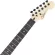CENTURY DARK SERIES Electric Guitar Strat 22 Frete Hardware Black + Free Rocking & Bag & Tuner & Slender Set