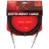 D'Addario® PW-BG-10BK สายแจ็คกีตาร์ แบบไนลอนถัก ยาว 3 เมตร หัวตรง/หัวตรง มีฉนวน 2 ชั้น  10FT Braided, Straight / Strai
