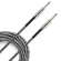 D'Addario® PW-BG-20TW Braided Tweed Instrument Cable สายแจ็คกีตาร์ แบบไนลอนถัก ยาว 6 เมตร หัวตรง/หัวตรง มีฉนวน 2 ชั้น ลดปัญหาสายพัน ** Designed and E