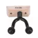 Rasvone Punk Guitar Hanger Hanging guitar hanging guitar, made from good stainless steel, with silicone silicone rubber + free bolts & plastic fasteners.