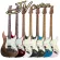 JV Custom® Origin-S HSS Electric guitars 22 Frett Jumbo Body Body Rosewood/Maple Pick up material Al Nigo Cut