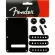 Fender® Strat Accessory Kit Start electric guitar sheet + rotating button + cover + switch head + ribbon head