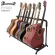 PARAMOUNT, guitar stand, standing, showing a guitar in 9 pieces with a sponge support Set both airy/electric guitar/bass guitar stand