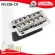 Wilkinson® WV2SB Strat Bridge, Electric Guitar Leaves Strat style electric guitar bridge, Tremolo chrome color + free equipment