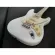 RASVONE SPG200 Piccard Electric Guitar Strat Pickup HSS ALNICO V Wiring Material with Strat PickGuard WITH WIRING / PICKUP PATTERN HSS