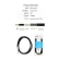 RASVONE XS03 Instrument Cable, good quality jack cable, cheap price, 3 meters long, metal head