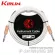 KIRLIN IP-41WH 3M Instrument Cable, 3-meter, white guitar jack cable, pastel jack, PVC material, resistant to use + free strap