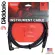 D'Addario® PW-GRA-10 สายแจ็คกีตาร์ 3 เมตร / 10 ฟุต แบบหัวงอ อย่างดี 3M / 10FT, Custom Series Instrument Cable ** Designed and Engineered in USA **