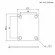 Rasvone PLF200 Guitar Neck Plate, a plate, opens the back of the guitar. For electric guitars, metal and screws. There are 3 colors to choose from.
