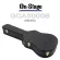 On Stage® GCA5000B Hardshell Acoustic Guitar Case Guru Case Electric guitar case Black velvet Made from plywood on the outside with vinyl Golden hardware