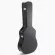 On Stage® GCA5000B Hardshell Acoustic Guitar Case Guru Case Electric guitar case Black velvet Made from plywood on the outside with vinyl Golden hardware