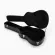 On Stage® GCA5000B Hardshell Acoustic Guitar Case Guru Case Electric guitar case Black velvet Made from plywood on the outside with vinyl Golden hardware