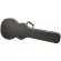 On Stage® GCLP7000 Hardshell Single-Cutway Electric Guitar Case, Strat/Tele Black Guru Star Case Outside plywood material with PVC