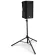 On Stage® SS7761B SPEAKER STAND, good speaker stand made from 3 -legged aluminum, adjustable 114 -182 cm.