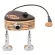 KNA Pickup Violin Pickup Viola Next to the bridge With a good volume button VV-2 + free jack ** Made in Bulgaria ** Portable Piezo Pickup Fo