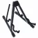 On Stage® GS7462DB Professional A-Frame Double Guitar Stand, 2 guitar stand for airy guitar, electric guitar, bass, good mixer, foldable