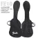 Fender กระเป๋ากีตาร์ไฟฟ้า ทรง Strat & Tele วัสดุผ้าโพลีเอสเตอร์ รุ่น FE10  Electric Guitar Gig Bag for Strat & Tele Styles