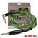 Kirlin 3 meter jackstart cable, golden bent head, IWB-202BFGL-3M + free, free strap