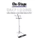 On Stage® SM7122BB Music Stand Standwood Star The notes of the notes are good for the band, the band is high, 66-101 cm. Foldable + free bag.