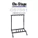 On Stage® GS7561 Five-SPACE Foldable Multi-Guitar Rack, 5 guitar stand for airy guitar and high electric guitar, 29 inches, foldable.