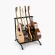 On Stage® GS7561 Five-SPACE Foldable Multi-Guitar Rack, 5 guitar stand for airy guitar and high electric guitar, 29 inches, foldable.