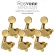 RASVONE MHA03R, 6 acoustic guitar knob for installation on the right side - Acoustic Machine Heads for Right Tuning Pegs Pack