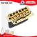 Wilkinson® WV2SB Strat Bridge ชุดคันโยกกีตาร์ไฟฟ้า สะพานสายกีตาร์ไฟฟ้า หย่องล่างกีตาร์ไฟฟ้า ทรง Strat แบบ Tremolo สีทอง