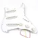 RASVONE SPG103 Piccard Electric Guitar Strat SSS Circuit Circuit with Strat Pickguard with WIRING / PICKUP PATTERN 3X Single Coil