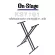 On Stage® KS7191 DOUBLE -X Keyboard Stand, a keyboard, x, a double -height legs, 27-39 inches, can support up to 40 kg, can be folded.