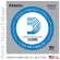 D'Addario® PL016 Guitar Strap Pack 5 lines, Airy Guitar / Electric Guitar No. 16, High Carbon Steel 1