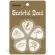 D'Addario® 1CWH4-10GD2  Guitar Pick ปิ๊กกีตาร์ ลายศิลปิน Grateful Dead ทรงหยดน้ำ ความหนา Medium 0.70 มม. 1 แพ็ค มี 10