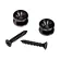D'Addario® Pwep102 Solid Brass Guitar End Pin, 2 guitar straps / sash pins, made of brass ** M