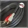 3เมตร/คละสีอย่างดี สายสัญญาณเสียง TSL TR-ST xRCA2 สาย TR 3.5mmM To RCAM 2หัว RCA CABLE สายสัญญาณเสียงต่อ ลำโพง