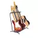 Fender® Multi Stand 5 Space ขาตั้งกีตาร์ ไฟฟ้า/เบส/โปร่ง พับได้ อย่างดี ตั้งได้สูงสุด 5 ตัว ส่วนรองกีตาร์มีโฟมหุ้ม โครงโลหะแข็งแรง