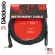 D'Addario® PW-GRA-20 สายแจ็คกีตาร์ 6m / 20ft แบบหัวงอ อย่างดี , Custom Series Instrument Cable ** Designed and Engineer