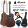 Mantic AG-10SCEL, an electric acoustic guitar, left hand 41 -inch left hand guitar, Dreadnough shape, Top Solid Spruce / Mahogany