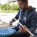 Vic Firth® VXPDC06 PRACTICE PAD 6 -inch drum rehearsal, Digital Camo silicone pattern, has a smooth, portable, easy to carry base.